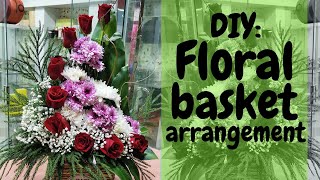 Basket Floral Arrangement : Basic Floral Arrangement || 2021