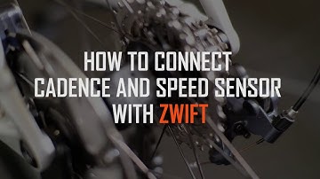How to connect Cadence and Speed Sensor in Zwift
