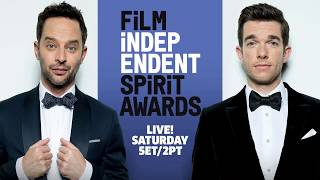 Stop waiting, start watching | Nick Kroll \& John Mulaney | 2018 Spirit Awards