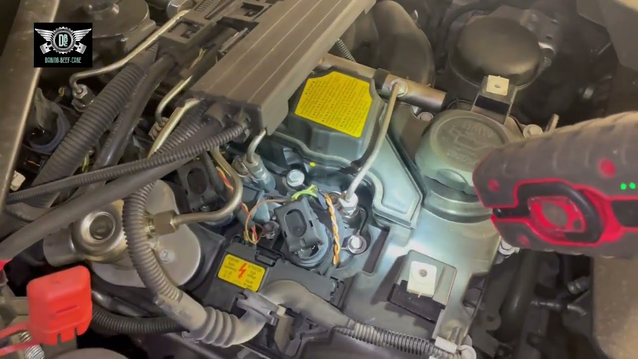 BMW e90 2008 engine misfire fixed fuel injector faulty and replaced