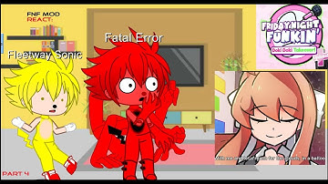 FNF Mod React: Doki doki takeover plus (part 4) (not mine)