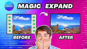 How To Use Magic Expand in Canva (Magic Studio)