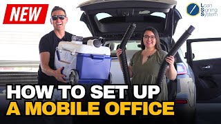 [NEW 2023] How to Set Up a Mobile Office as a Notary Public - Print Loan Documents From The Road!