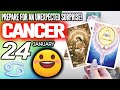Cancer PREPARE FOR AN UNEXPECTED SURPRISE Horoscope For Today JANUARY 24 2026 Cancer Tarot