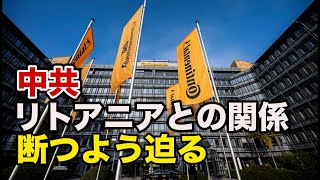 中共 独自動車部品大手にリトアニアとの関係断つよう迫る