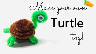 Make your own Turtle | Pipe Cleaners Toys | Toy animals | Tutorial | Step by Step | How to make