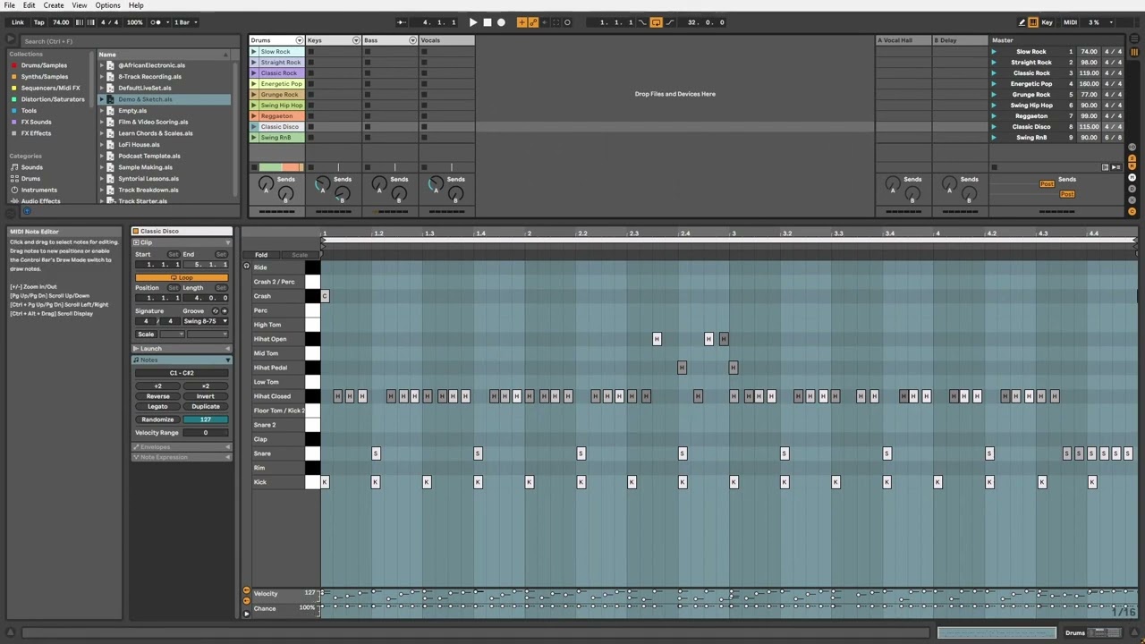 Ever wonder whether going through Ableton Live's entire Reference