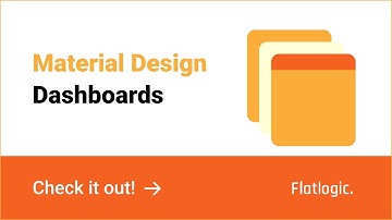 Material Design Dashboards: Templates and Themes for Web Developers 👾