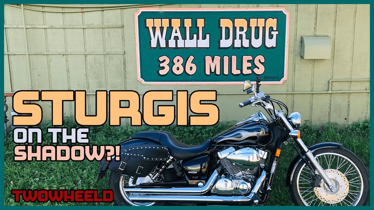 Ралли в Стерджисе на Honda Shadow?! | Honda Shadow Spirit 750 едет в Стерджис | Мотоцикл для начи...