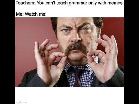 Gerund explained with memes! Grade 9 - YouTube