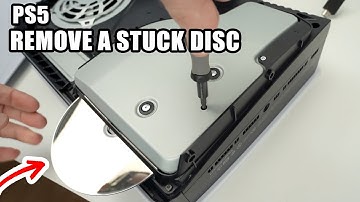 PS5: How to Remove Stuck Disc - If Disc Drive Won’t Eject