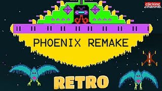 Classic PHOENIX Arcade gameplay ANDROID REMAKE of Phoenix Arcade game retro juego amazing port screenshot 3