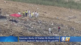 Sources: Body Of Dallas 18-Month-Old Cedric Jackson Recovered At Landfill, Amber Alert Discontinued