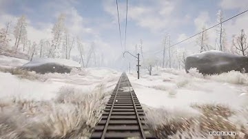 Infinite Train Journey | UE4 Scenic Demo