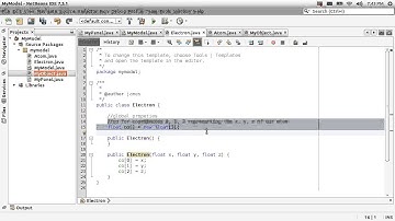 Programming Molecular Modeling Software Video 22
