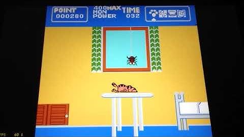 A week of Garfield NES Gameplay