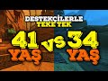 41 Yaş vs 34 Yaş - Destekçilerle Teke Tek - Apex Legends Türkçe