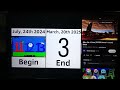 Esperanto Number Traffic DJ1 (Begin July, 24th 2024 & End March, 20th 2025)