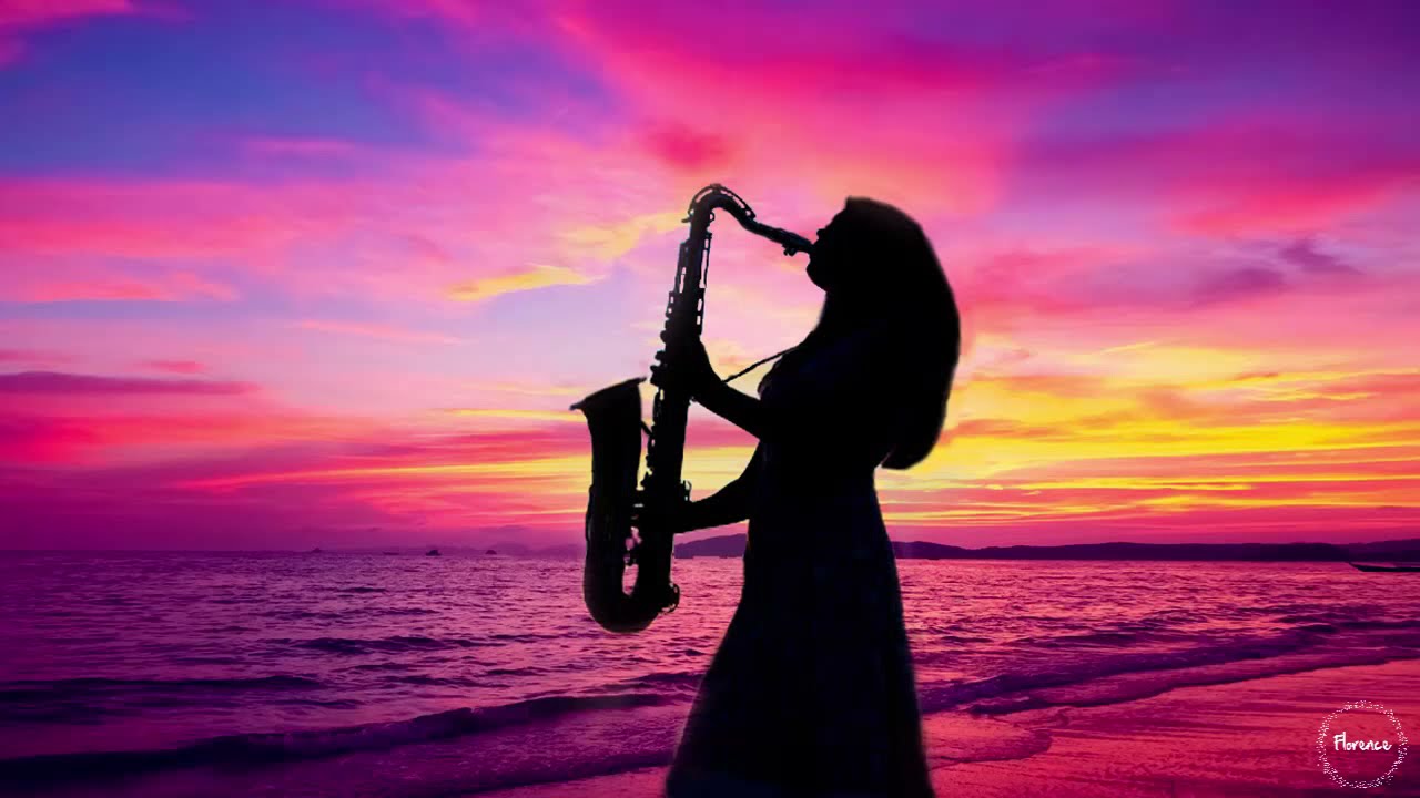Romantische entspannende Saxophonmusik - Beste instrumentale Liebeslieder für Saxophon
