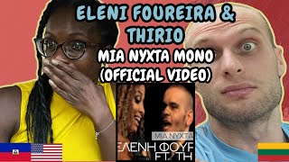 REACTION TO Eleni Foureira & Thirio - Mia Nyxta Mono (Music Video) | FIRST TIME WATCHING