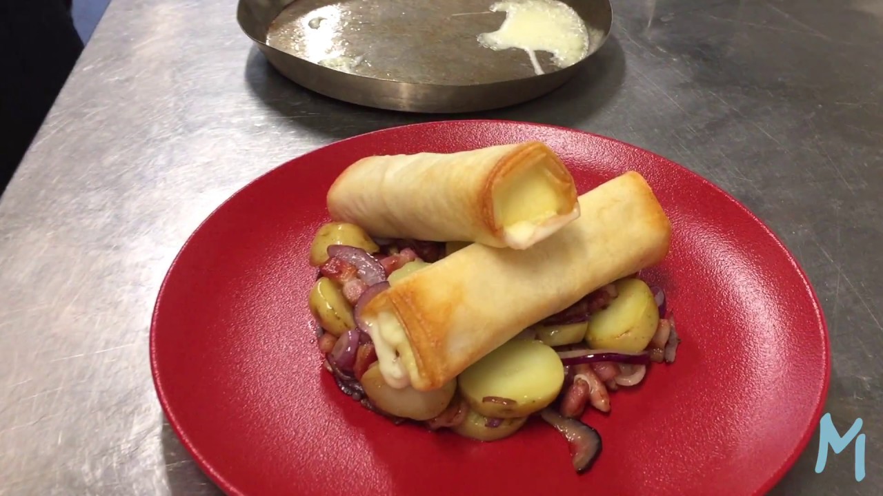 Chez M - La recette - Nems de reblochon en feuille de brick