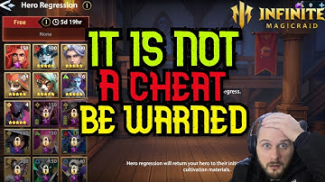 Infinite Magicraid - It is NOT a Cheat! Hero Regression - Do Not Break Your Progress!