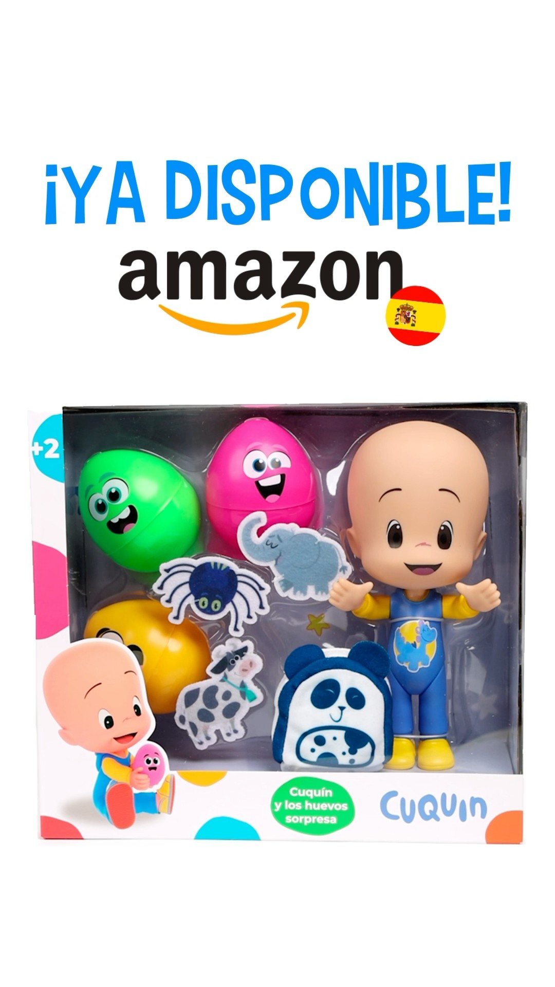 ¡NUEVO muñeco de Cuquín ya disponible en Amazon España! #cuquin