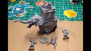 Zvezda Eléphants De Combat 1:72 - 2 éléphants, Soldats, Maîtres, Maquette Plastique à Coller