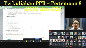 REKAMAN PERKULIAHAN PEMROGRAMAN PERANGKAT BERGERAK - PERTEMUAN 8