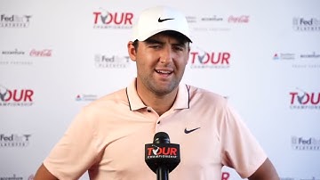 Scottie Scheffler Friday Flash Interview 2022 Tour Championship