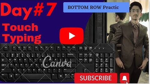 English Touch Typing Day # 7./ Touch Typing Free Course Lesson # 7./  Free typing seekha in 2023.