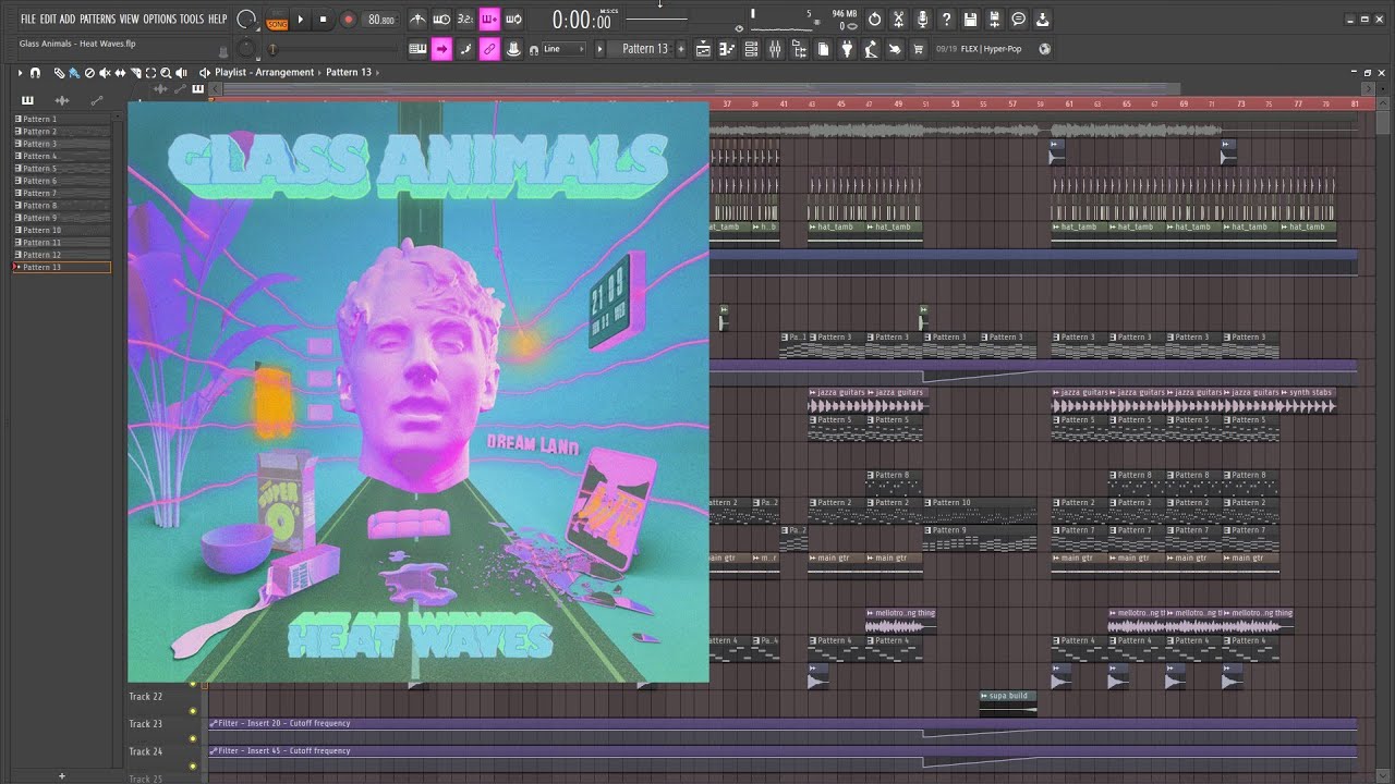 Glass Animals - Heat Waves (Fl Studio Instrumental Accurate Remake ...