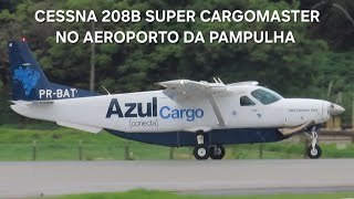Cessna 208B Super Cargomaster Pr-Bat Da Azul Cargo No Aeroporto Da Pampulha
