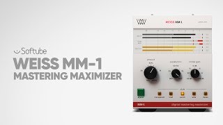 Weiss MM-1 Mastering Maximizer plug-in - Softube
