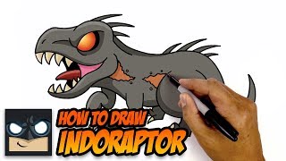 how to draw indoraptor jurassic world
