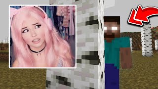 Minecraft'ta Anime Kızını Herobrine olarak Trolledim