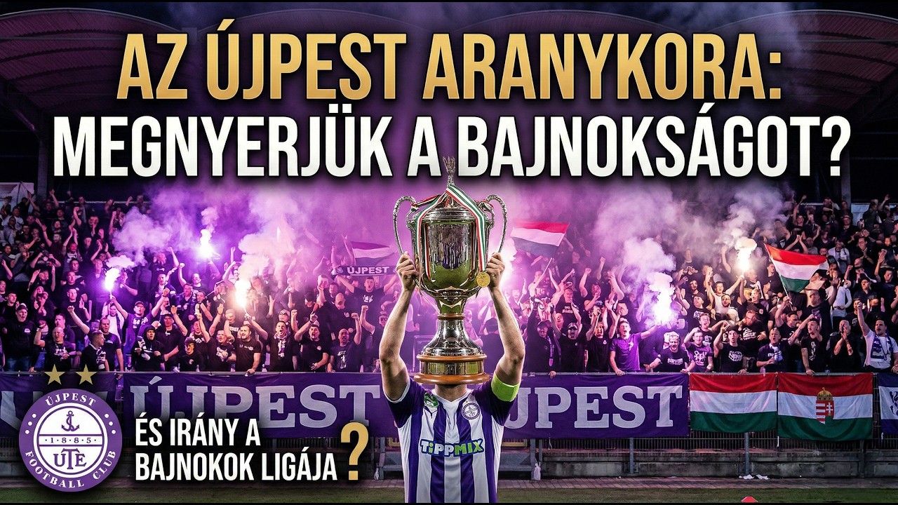 ADDIG JÁTSZOM AMÍG NEM LESZ BAJNOK AZ ÚJPEST! 💜🤍🔥