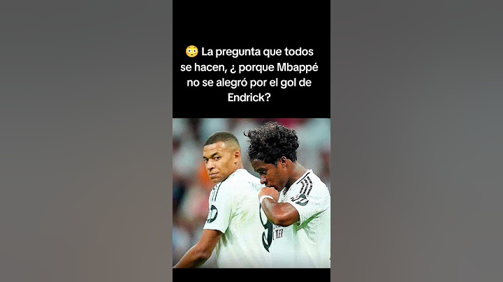 😳 La pregunta que todos se hacen ¿ porque Mbappé no se alegró por el gol de Endrick?#Endrick #mbappe
