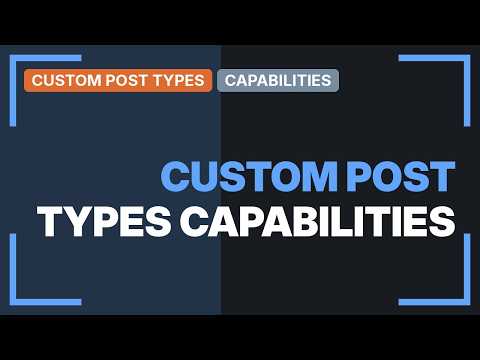 Wordpress: Custom post type submenu capabilities - custom plugin