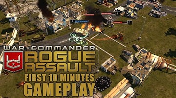 War Commander: Rogue Assault First 10 Minutes Gameplay Walkthrough Android IOS