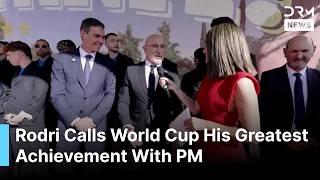 WATCH: PM Sánchez, Rodri, Yamal & Luis de la Fuente Celebrate Spain's World Cup Triumph | AD1G