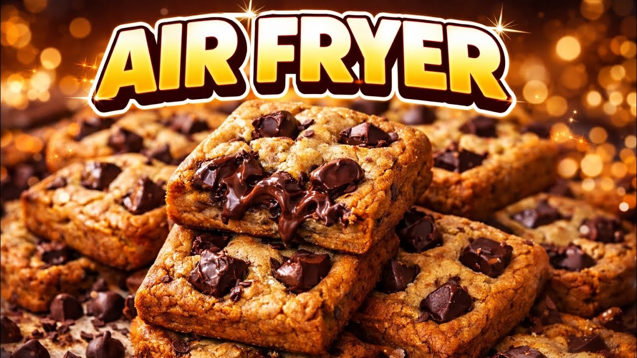 Unglaubliche Air Fryer Cookies, die im Mund zerschmelzen🍪🔥