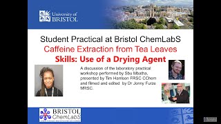 The Extraction of Caffeine from Tea Leaves Part 4: Use of a Drying Agent