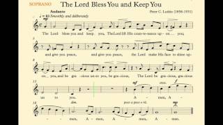 The Lord Bless You and Keep You (Lutkin) - Soprano Track