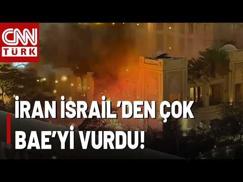 İran, Dubai Finans Merkezini Vurdu! İran İsrail'den Çok BAE'yi Vurdu!