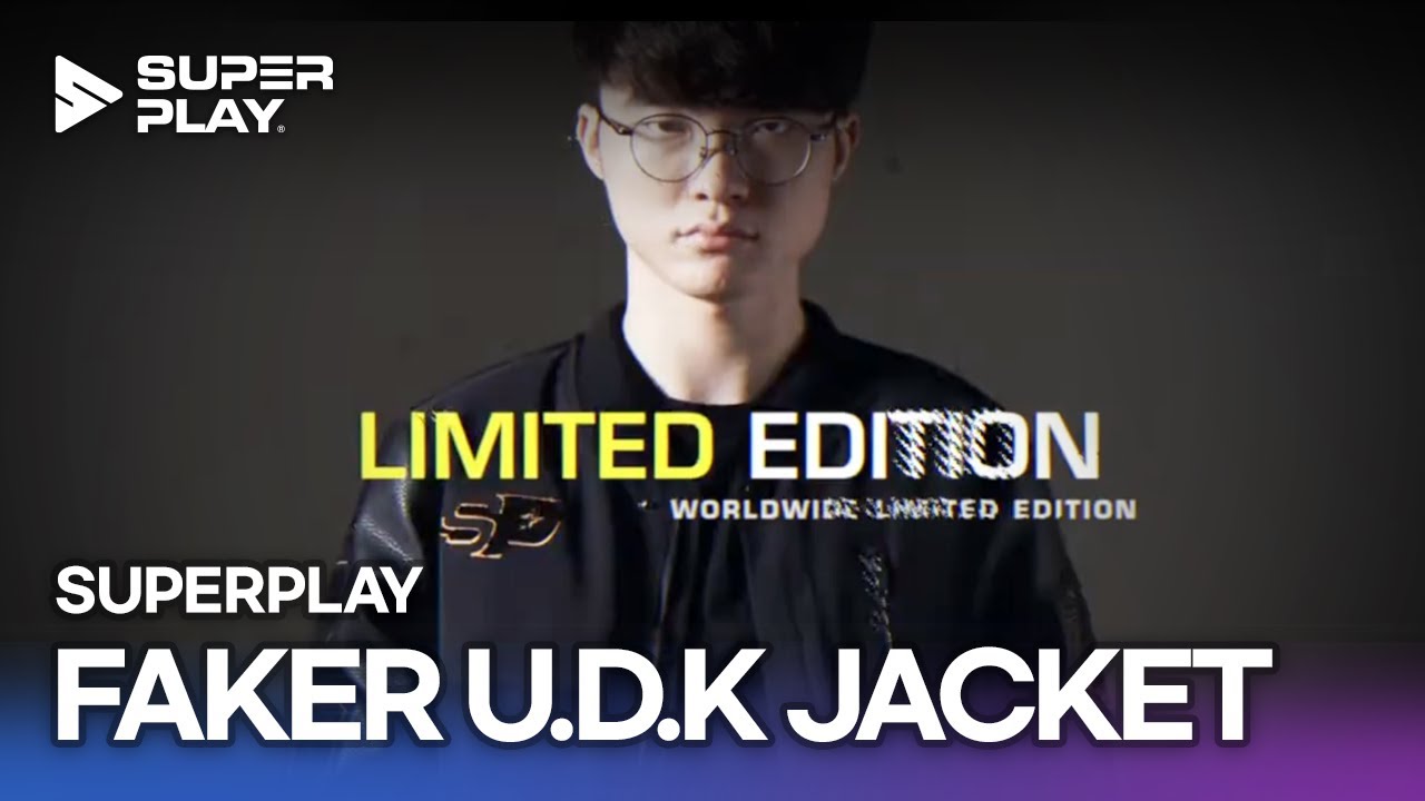 SUPERPLAY FAKER U.D.K JACKET UNVEIL - YouTube