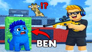 Hayvana Dönüşüp Avcıdan Kaçtık! 😱 Roblox