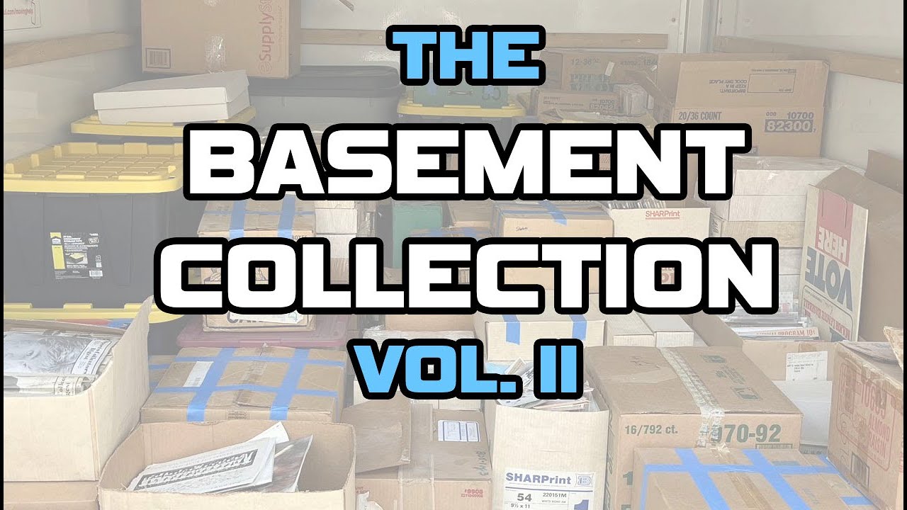 The Basement Baseball Card Collection Vol. II YouTube