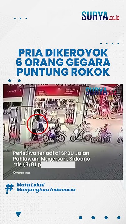 ASTAGA! Pemuda Dikeroyok 6 Orang Gegara Ingatkan Orang Tak Buang Putung Rokok Sembarangan