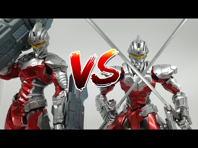 Ultraman 7.3 Model Kit vs Diecast Comparison! Dimension Studio X